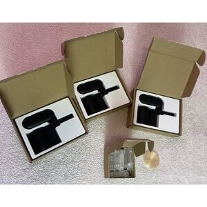 3 Black SwitchBot Rod Curtain Hooks And Curtain Clips Only / No Device Open Box